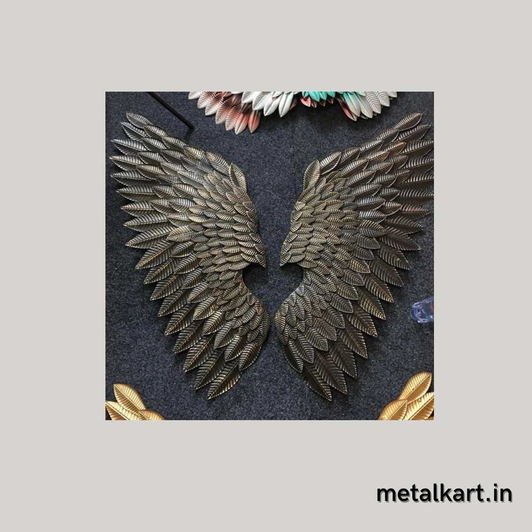 Dark Metal Wings (18 x 40 Inches)