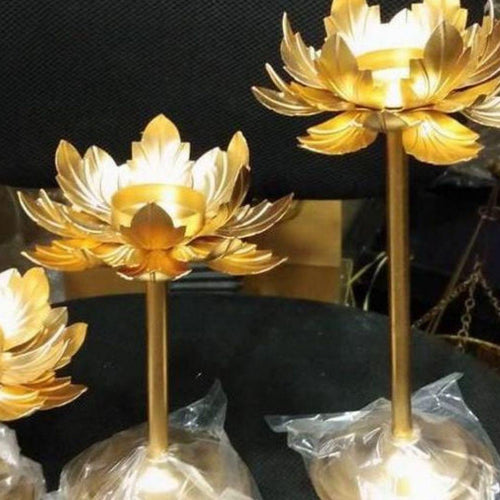 Designer Lotus Stand Set (10, 8, 6 Inches)