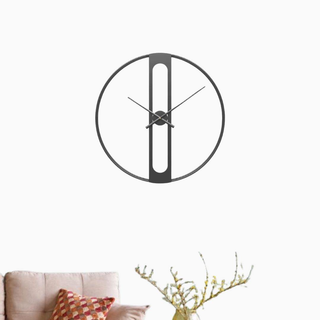 Designer metallic Button Tablet Wall Clock (Dia 24 Inches)