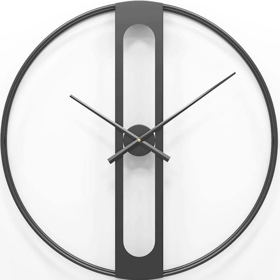 Designer metallic Button Tablet Wall Clock (Dia 24 Inches)