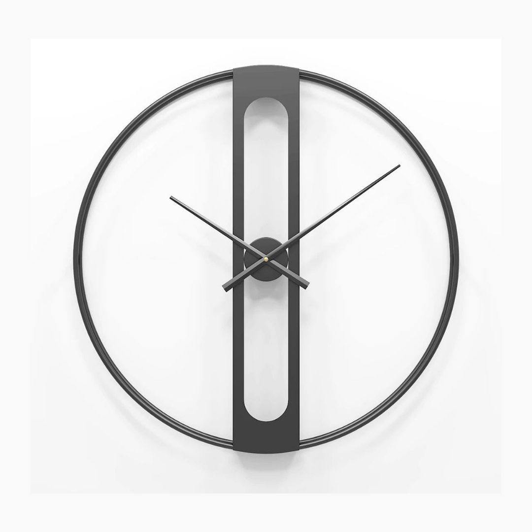 Designer metallic Button Tablet Wall Clock (Dia 24 Inches)
