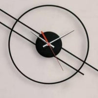 Thumbnail for Designer Metallic Parellal lines circle wall clock (24 Inches)