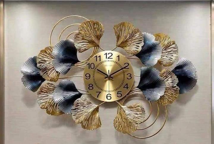 Designer Metallic Wall Watch (37 x 22 Inches)