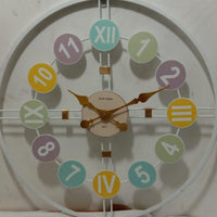 Thumbnail for Designer metallic White roman Digit Clock (Dia 24 Inches)