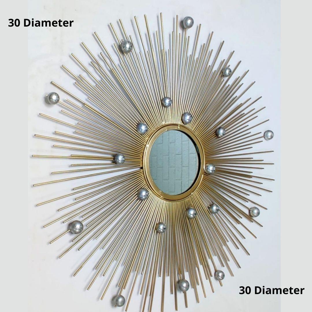 Designer Wall Mirror (Diameter 30 Inches)