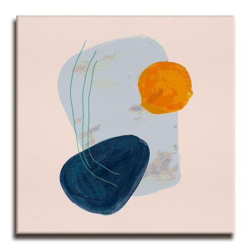 Divided Light Canvas Wall Painting (36 x 36 Inches)