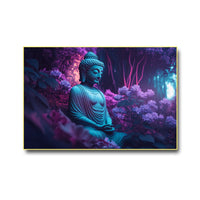 Thumbnail for Divine Gautam Buddha Canvas Wall Painting (36 x 24 Inches )
