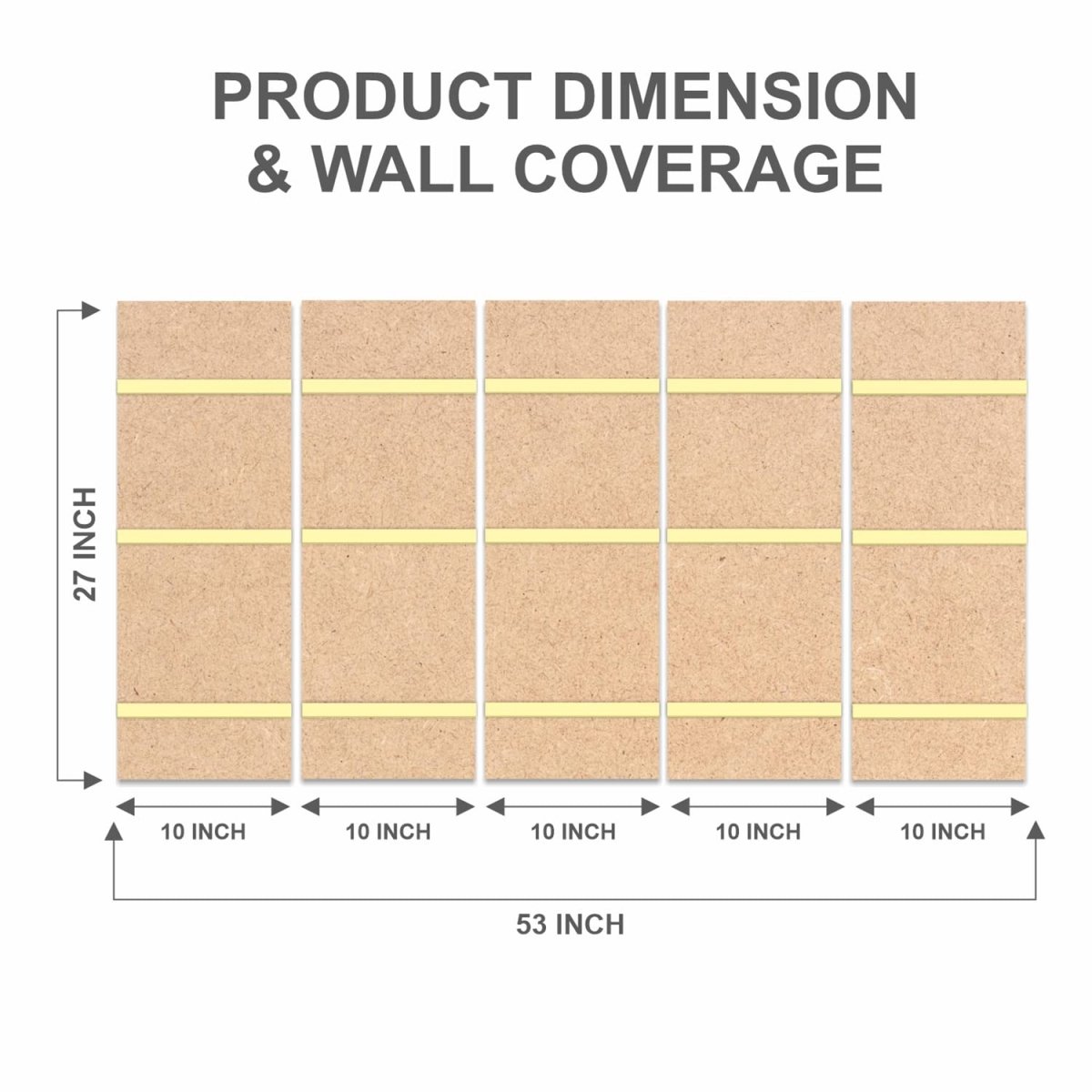 Divine Love of Radha and Krishna Wall Painting (Set of 5)