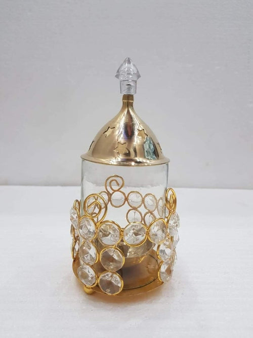 Dynamic design crystal glass Akhand deep
