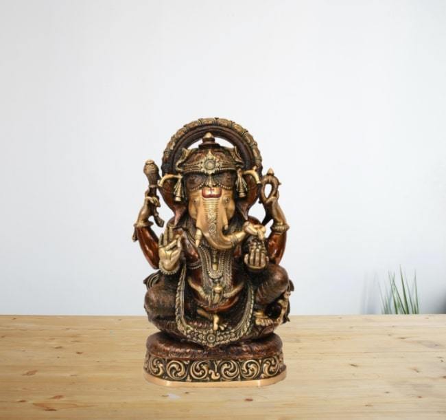Ekdanta Ganesha (H 20 Inches, Weight 20 Kg)