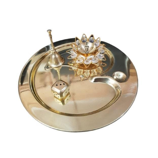 Elegance Pooja thali