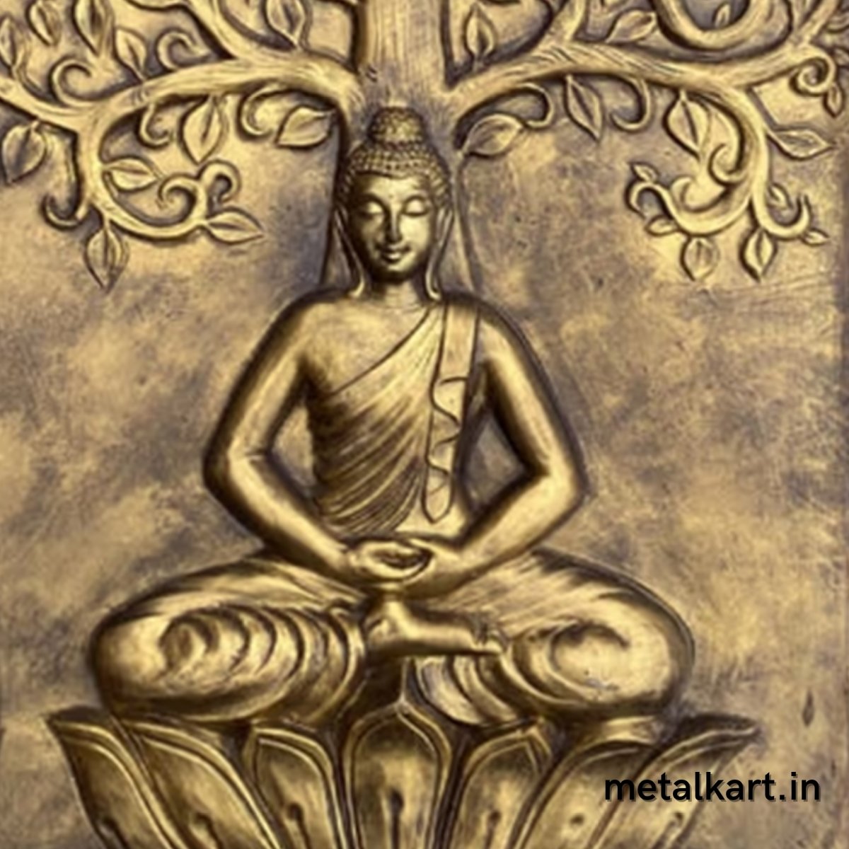 Enlightenment Buddha 3D Wall Art (36 x 24 Inches)