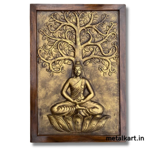 Enlightenment Buddha 3D Wall Art (36 x 24 Inches)