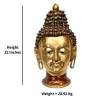Thumbnail for Face of Buddha (H 22 Inches, Weight 20.92 Kg)
