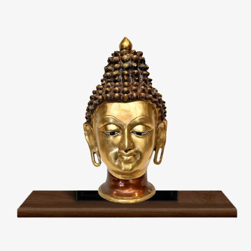 Face of Buddha (H 22 Inches, Weight 20.92 Kg)