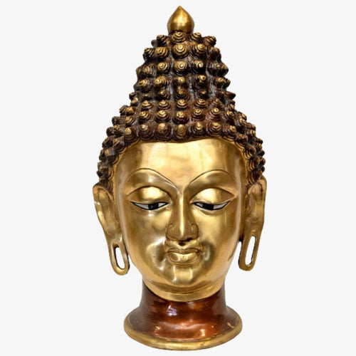 Face of Buddha (H 22 Inches, Weight 20.92 Kg)