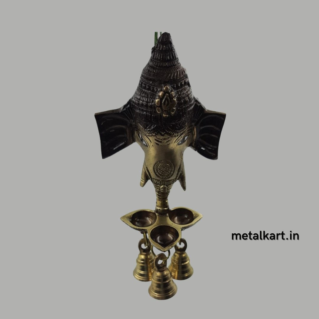 Gajraj Deepam (Weight 550 gms, Height 9.5 Inches)