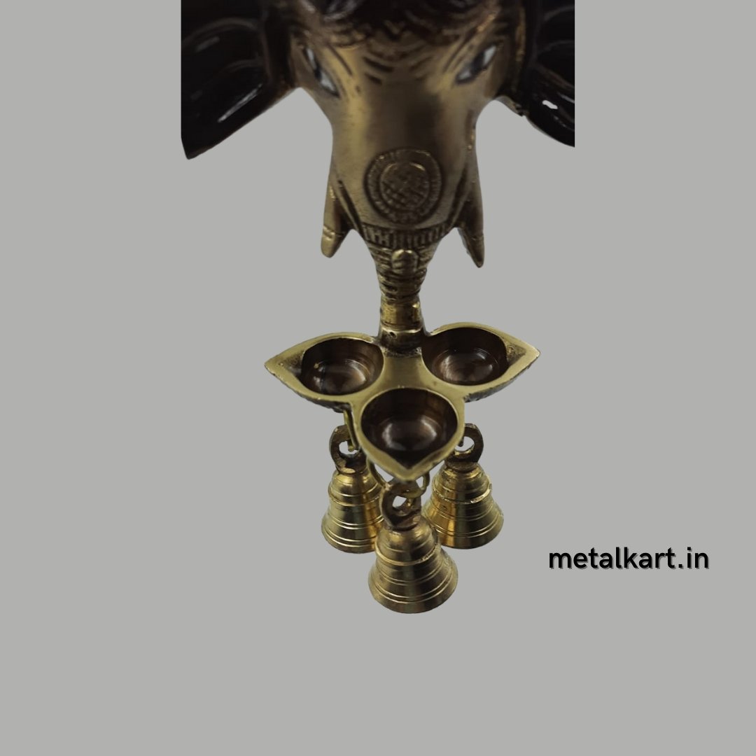 Gajraj Deepam (Weight 550 gms, Height 9.5 Inches)