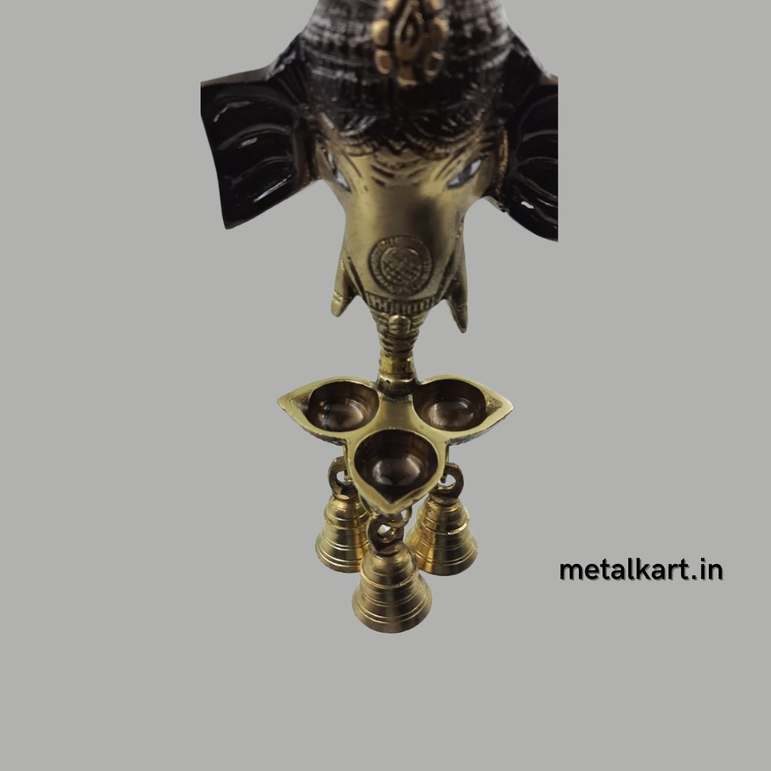 Gajraj Deepam (Weight 550 gms, Height 9.5 Inches)