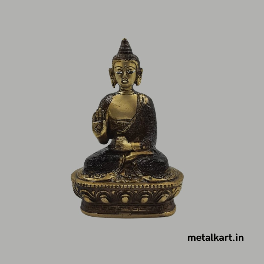 Gautam Buddha (Weight 1110 gms. , Height 6.5 Inches)