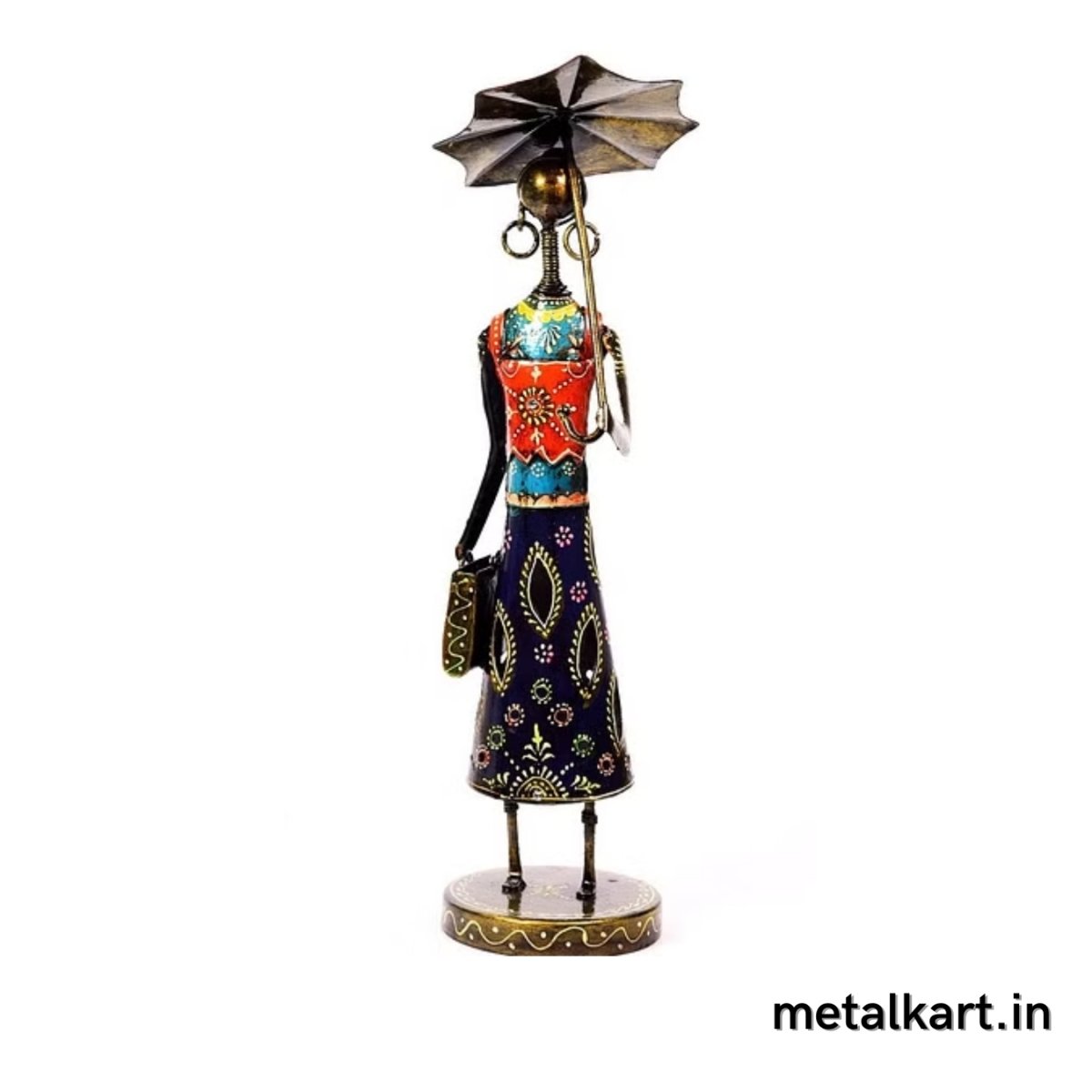 Handcrafted Japanese Ladies with Traditional Umbrella Set of 2 (15*4*4 Inches)