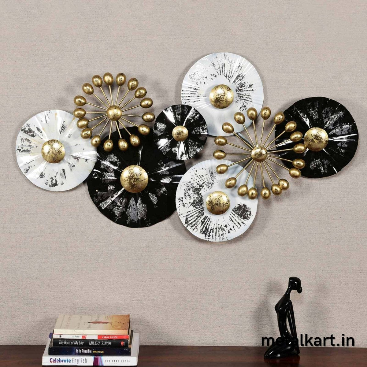 Handwoven Metallic Monochrome Plates (36 x 20 Inches approx)