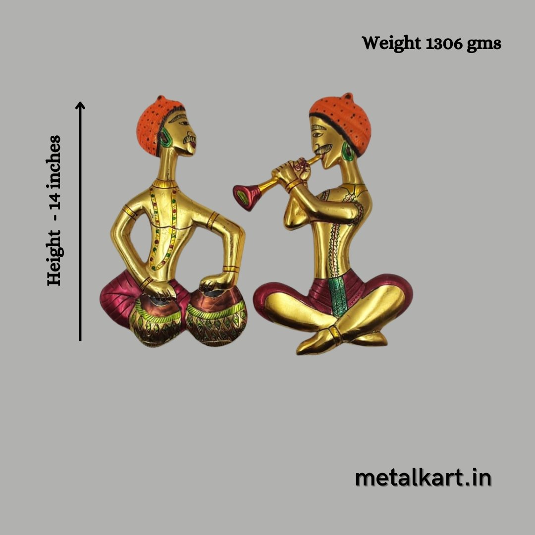 Jugalbandi (Hanging, Height 14 Inches)