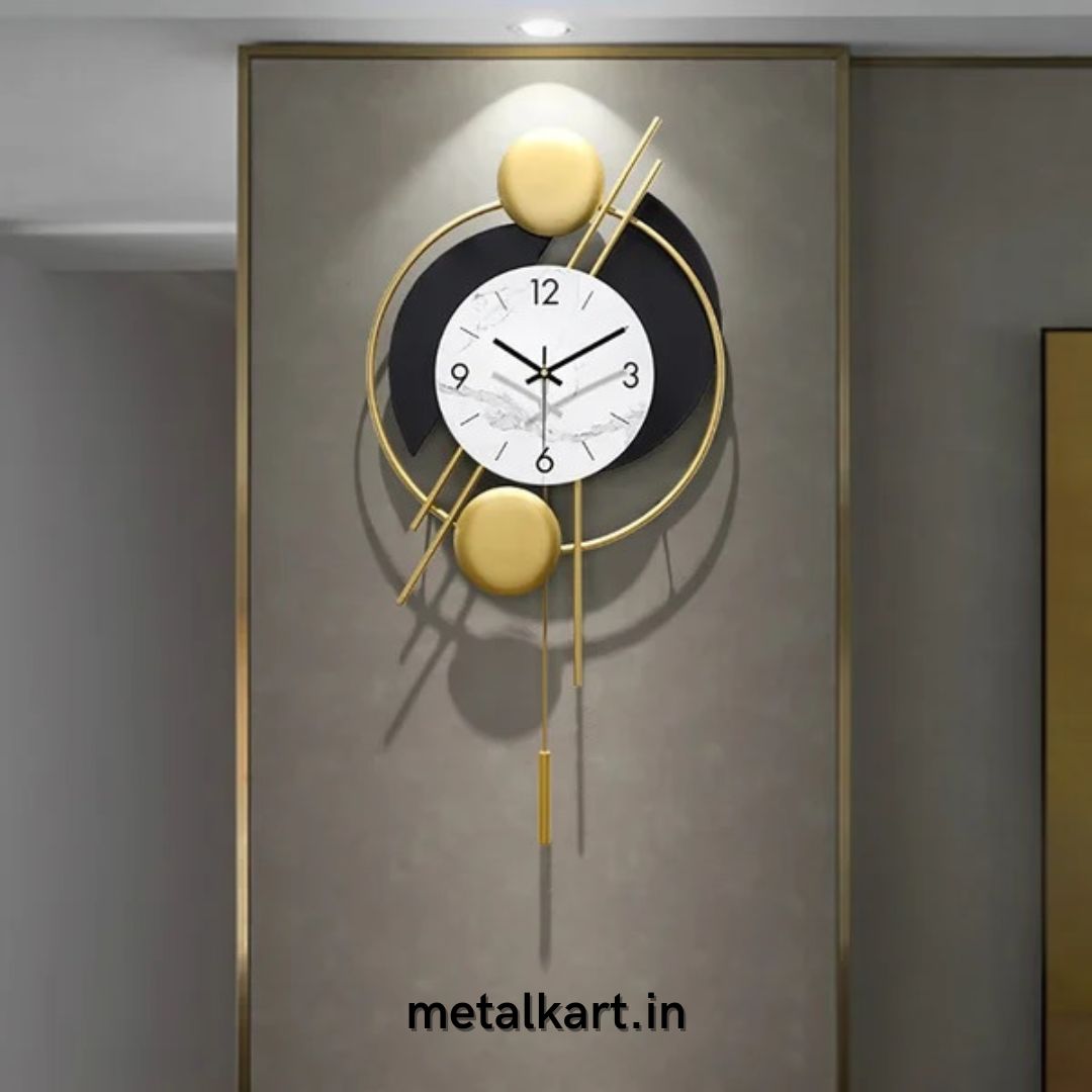 Kaalchakra Plantes Wall Clock (14 x 28 Inches)