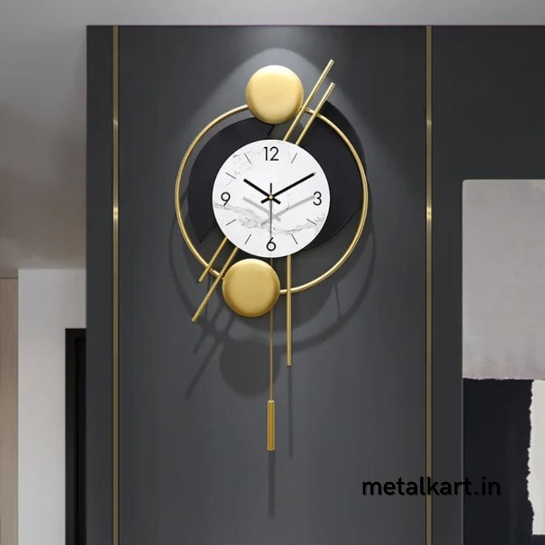 Kaalchakra Plantes Wall Clock (14 x 28 Inches)