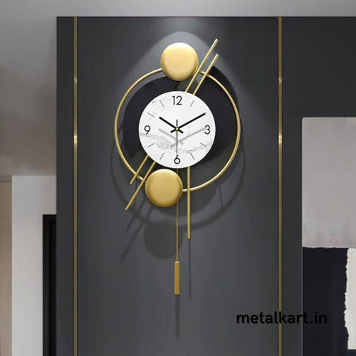 Kaalchakra Plantes Wall Clock (14 x 28 Inches)