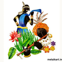 Thumbnail for Krishna Sammohan Wall Art (24 x 20 Inches)