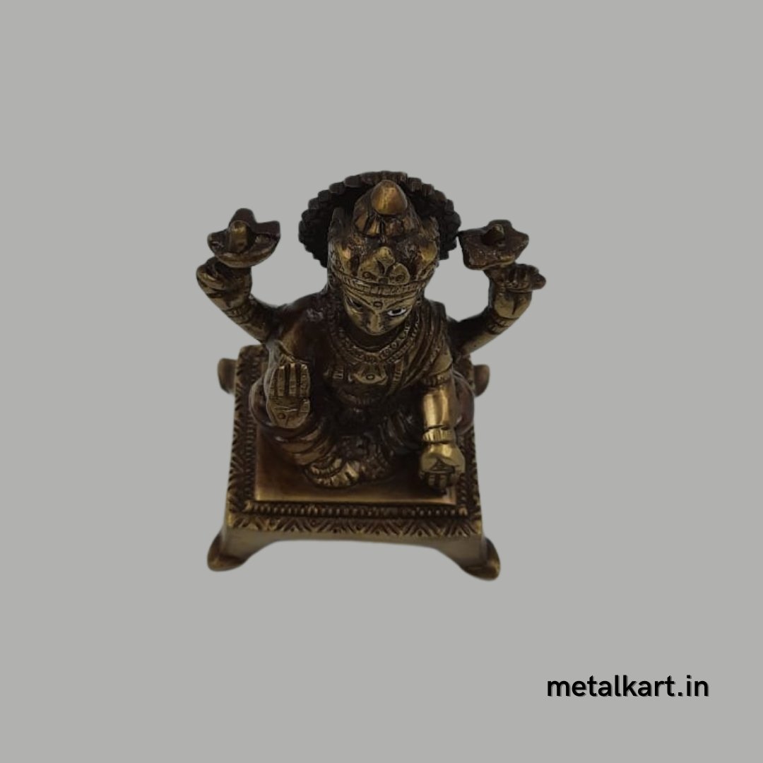 Lakshmi Ganesh Ji (Weight 1073 gms, Height 3.75 Inches)