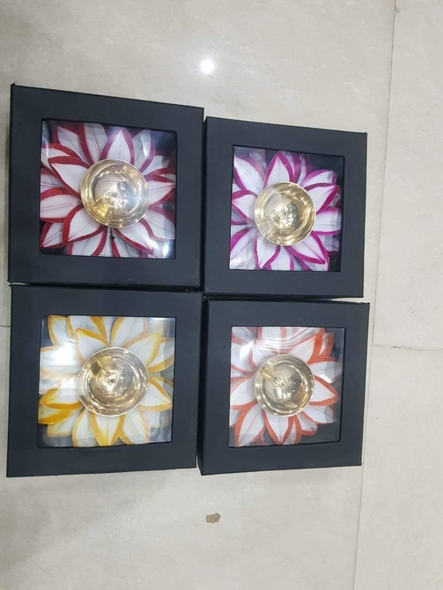 Lotus Diya set