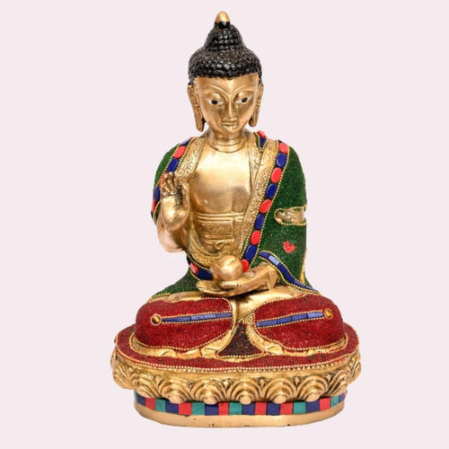 Maitreya Buddha (H 11.5 Inches, Weight 3.5 Kg)