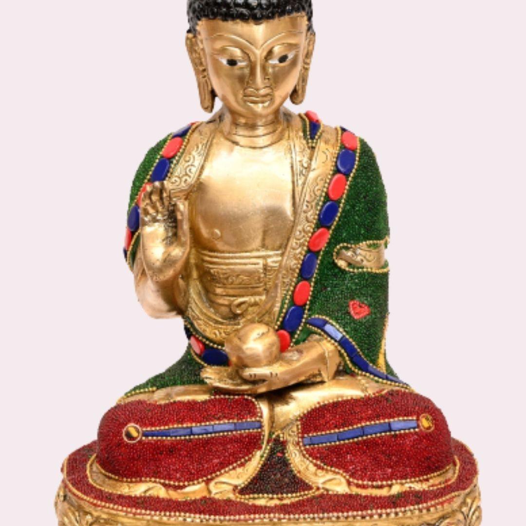 Maitreya Buddha (H 11.5 Inches, Weight 3.5 Kg)