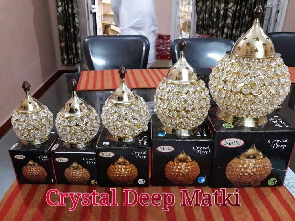 Matki Crystal Diya