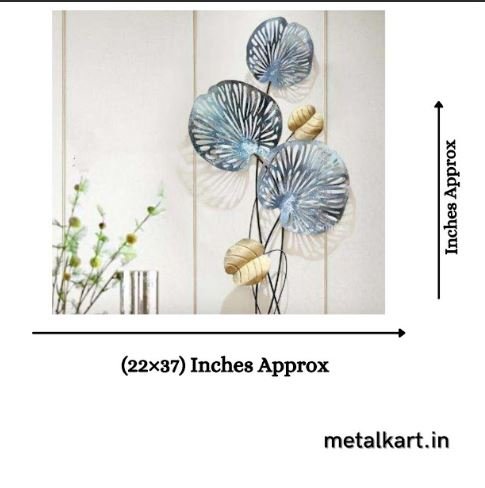 Meatlkart Special Blossoming Grace Wall Art (22 x 37 Inches)