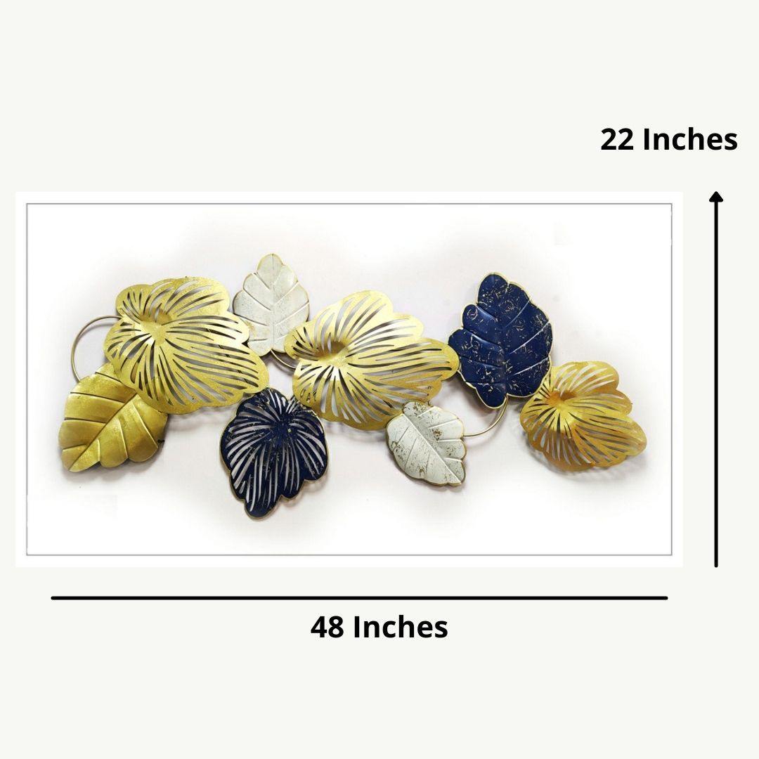 Metalkart Iron wall decoratives for home (48 x 22 Inches)