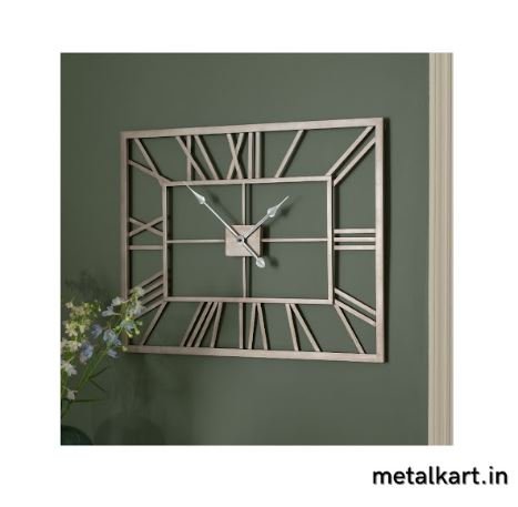 Metalkart Refined Roman Timepiece (20 x 16 Inches)