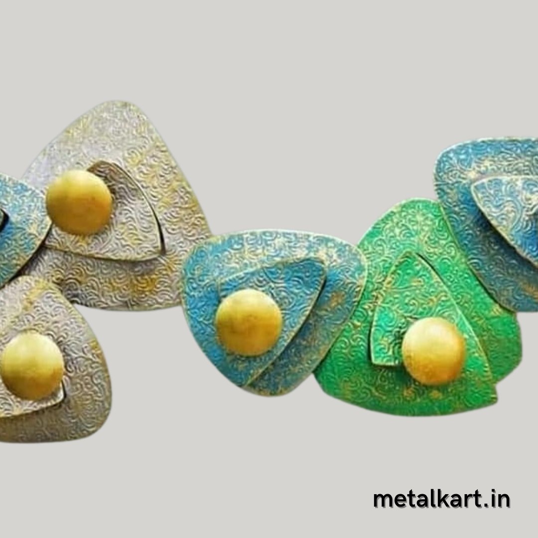 Metalkart special Abstract wall mounted art (47 x 22 Inches