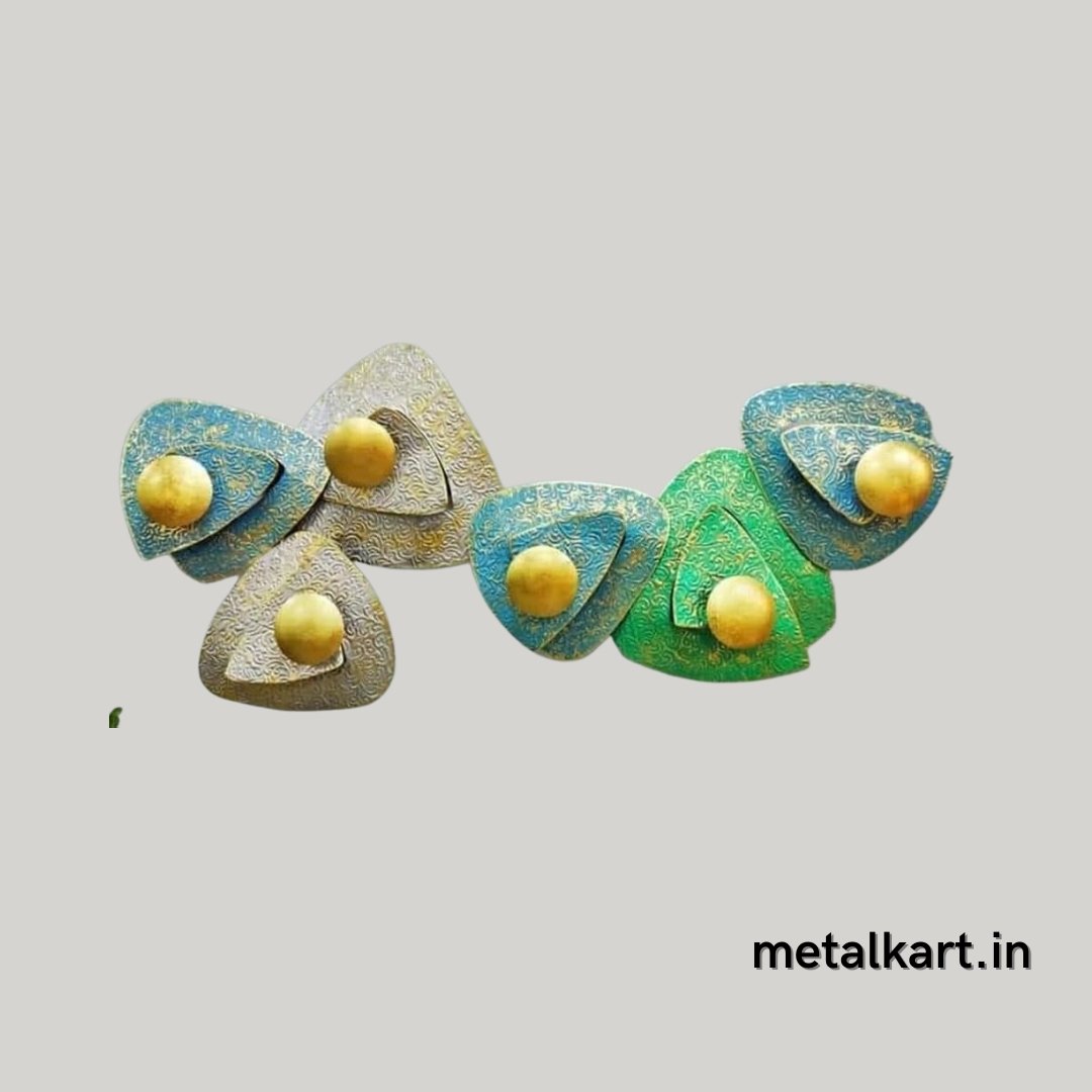 Metalkart special Abstract wall mounted art (47 x 22 Inches