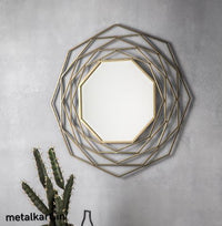 Thumbnail for Metalkart Special Aureole Wall Mirror (24 x 24 Inches)