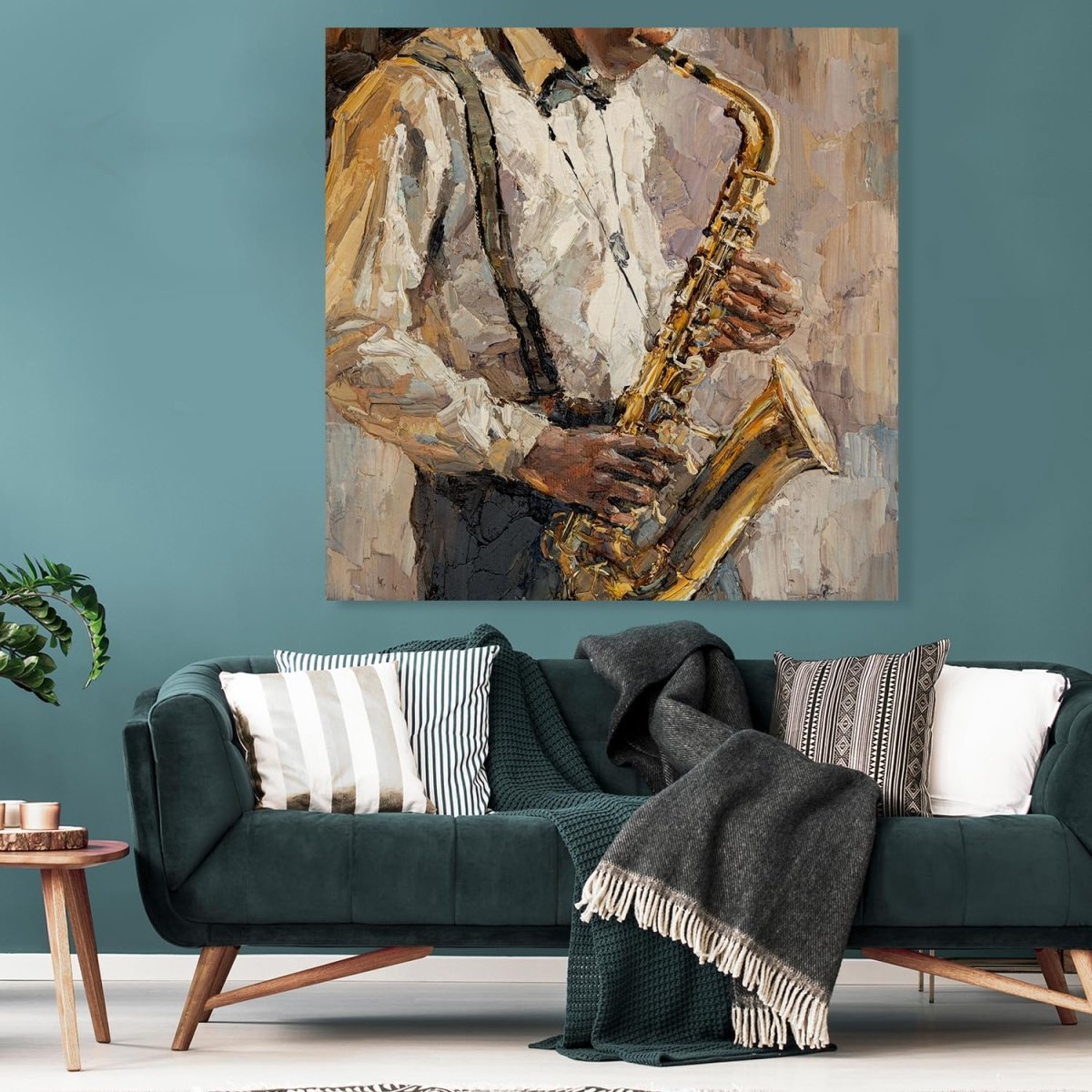 Metalkart Special Breathtaking Melody Wall Painting (36 x 36 Inches)