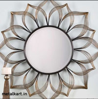 Thumbnail for Metalkart Special Celestial Blossoms Wall Mirror (30 x 30 Inches)