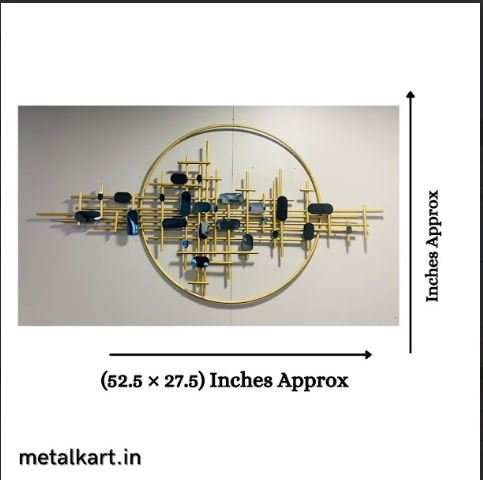 Metalkart Special Celestial Eye Wall Art (52.5 x 27.5 Inches)