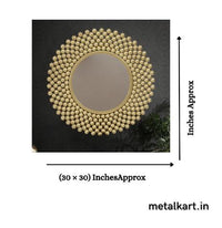 Thumbnail for Metalkart Special Celestial Latticework Wall Mirror (30 x 30 Inches)