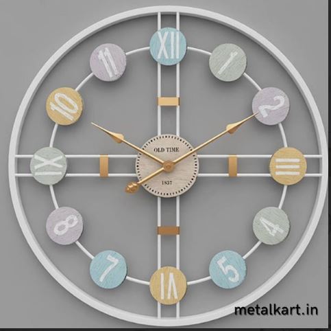 Metalkart Special Color Wheel Timepiece (24 x 24 Inches)