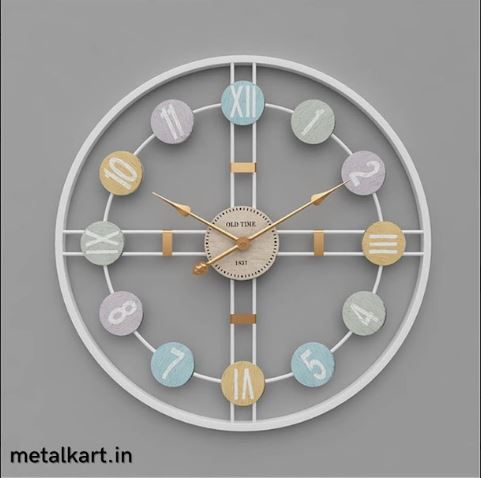 Metalkart Special Color Wheel Timepiece (24 x 24 Inches)