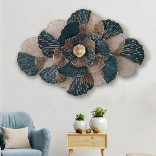 Metalkart Special Dazle Flowery Wall Art (49 x 31 Inches)