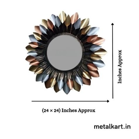 Metalkart Special Dreamscape Tapestry Wall Mirror (24 x 24 Inches)